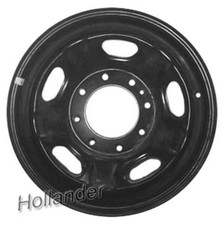 13-16 F250sd Pickup Wheel 17x7.5 Oem 5 Five Hole 8 Eight Lug Black Steel Spare
