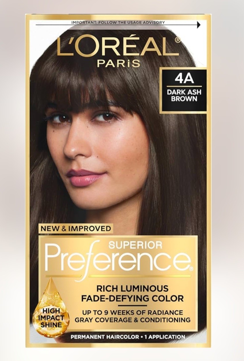 L'Or&eacute;al Paris Superior Preference Permanent Hair Dye 4A Dar