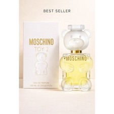Moschino Toy 2 Eau de Parfum 100ml – White Teddy Bear Bottle – Gift for Her