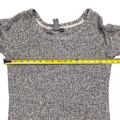 Quinn Women's Multicolor Marled Knit Pullover Sweater Size S Elbow Patch - Picture 4 of 8