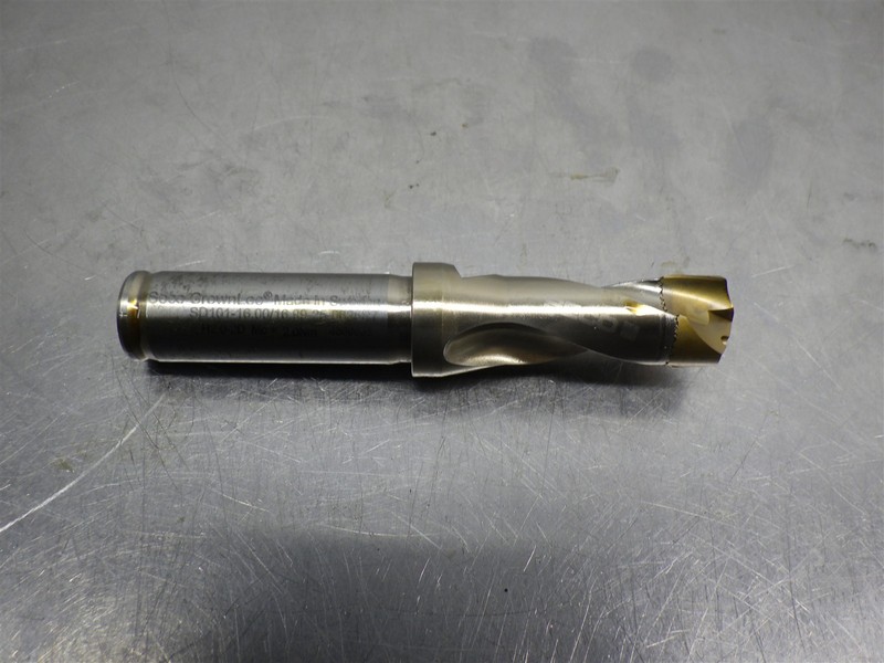 Seco Coolant Thru 16mm-16.99mm Indexable Tip Drill SD101-16.00/16.99-25-0625R7