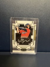 2023 Topps Tier One - Breakout Autographs Will Brennan Numbered Silver Ink /10