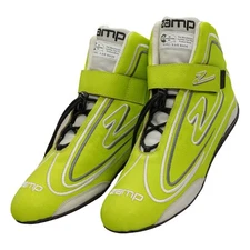 Zamp RS003C0913, ZR-50 Auto Racing Shoes, Neon Green, Size 13, SFI 3.3/5