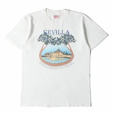 - Vintage Preowned Spanish Seville Cartuha Abbey Souvenia Crew Neck Used BEEG-0