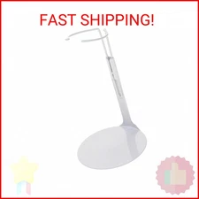 Kaiser Doll Stand 2001 - White Doll Stand for 6 1/2" to 10" Dolls and Action Fig