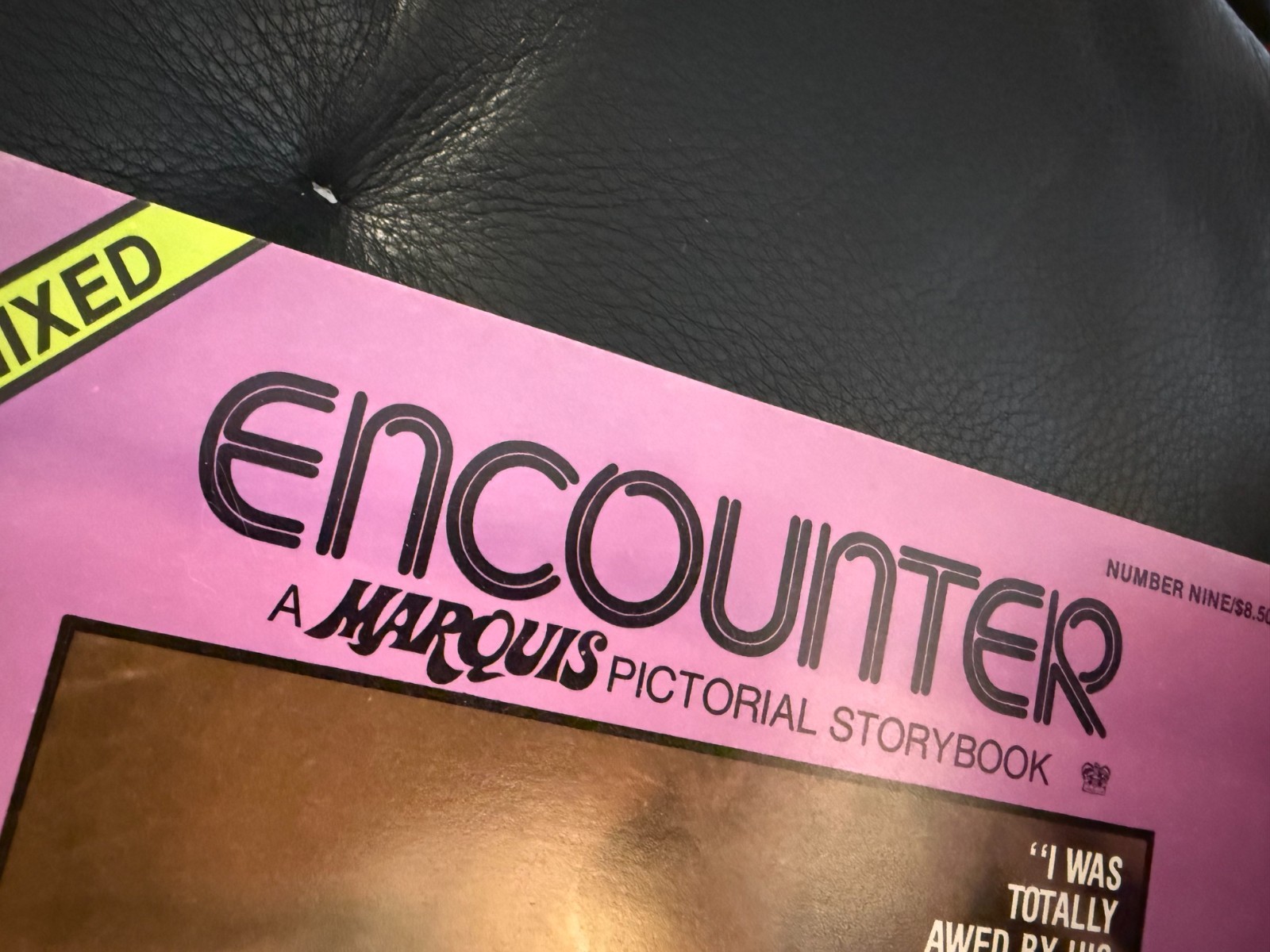 Encounter Magazine #9 (1980) vintage gay interest male pinups