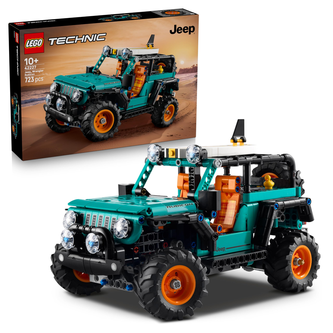 Lego Technic Jeep Wrangler Rubicon Building Set