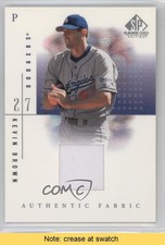 2001 SP Game Used Edition Authentic Fabric Kevin Brown #KB READ n8a