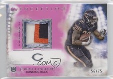2015 Topps Inception Rookie Magenta 56/75 Jeremy Langford #RP-JL Patch v7j