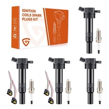 Ignition Coil Pack  Iridium Spark Plugs for Hyundai, Tucson, Kia Soul 20122020