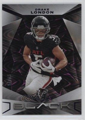 2024 Panini Black Royal /75 Drake London #6 1qo0