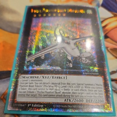 Mecha Phantom Beast Dracossack (Quarter Century Secret Rare) RA03-EN039 Quarter