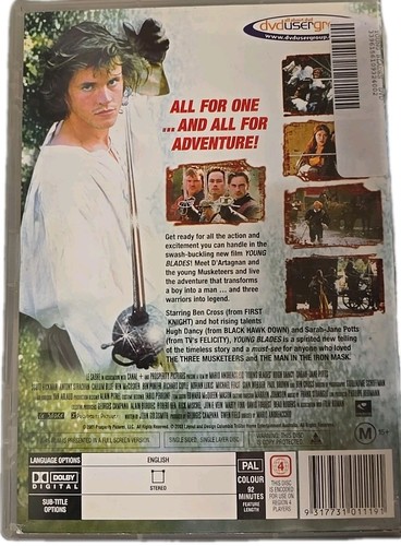 Young Blades (DVD, 2001) Free Postage  - Picture 2 of 3