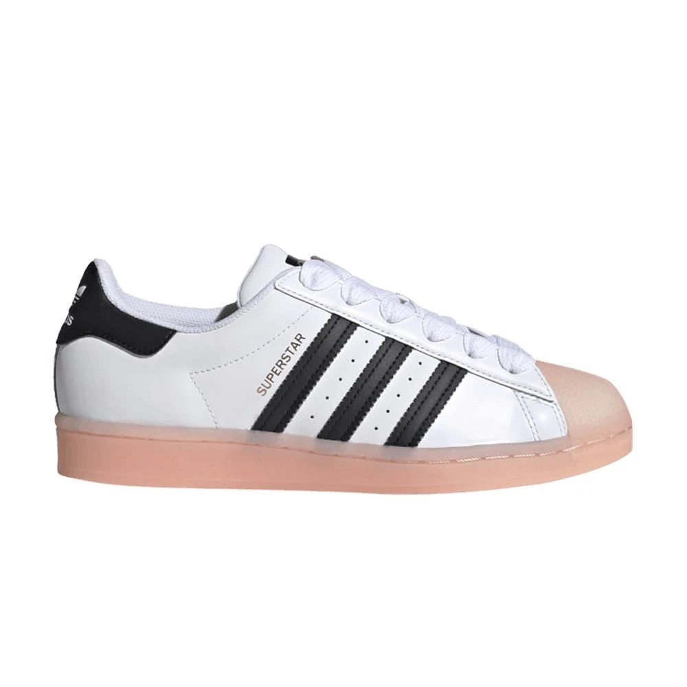 adidas gazelle silver green womens Superstar Shoes (3.5 UK)