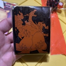 Pokemon Champion’s Path Charizard VMAX Deck Sleeves 65ct Nuovo Confezione Sigillata