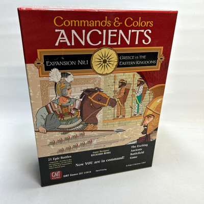 GMT Games Command & Colors Ancients: Expansion 1: Greece vs. The Eastern Kingdom