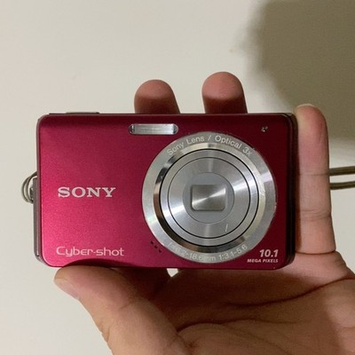 Sony Cyber-shot DSC-W180 Digital Camera 10.1MP 3x Optical Zoom Red