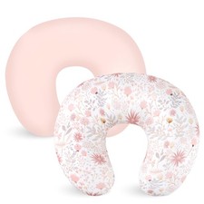 Nursing Pillow Cover 2 Pack, Breastfeeding Pillow Cover for Baby Girls Boys, ...
