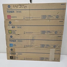 Genuine Konica Minolta TN713 CMYK Toners Set A9K8130 A9K8230 A9K8330 A9K8430
