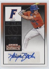 2015 Panini Contenders College Ticket Harrison Bader (Orange Jersey) Auto 0d8