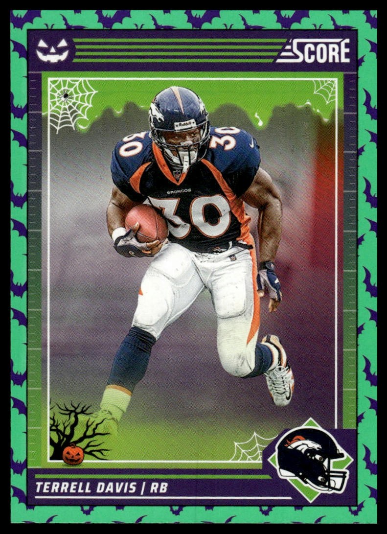 2024 Score-A-Treat #293 Terrell Davis Green Bats