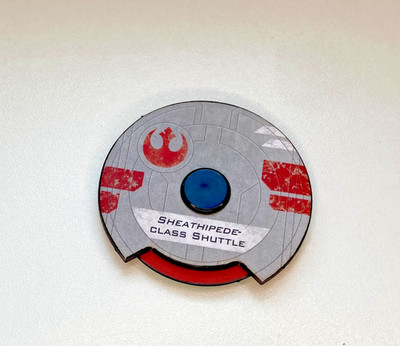 Star Wars X-Wing The Miniatures Game Sheathipede Shuttle Dial