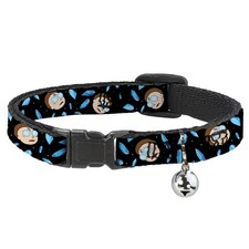 Cat Collar Breakaway with Bell Rick and Morty Death Crystals and Morty Expressio