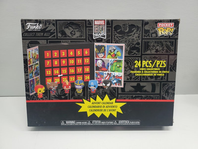 Funko Pocket POP! Marvel 80th Anniversary Advent Calendar 2019 New Open Box 24pc