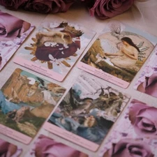 Divine Codes Oracle Deck by Leah Shoman Dark Moon Crystals