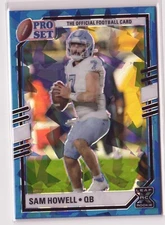 2022 Leaf Pro Set Sam Howell Blue Cracked Ice #PSP-SH1