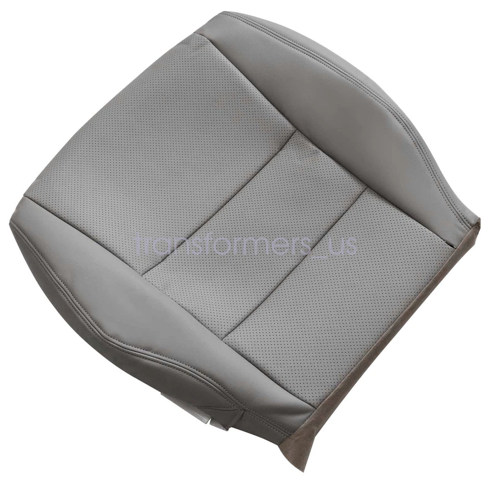Серый перфорированный чехол на нижнее верхнее сиденье водителя и пассажира для Acura RDX 2007-2012 - Изображение 3 из 4