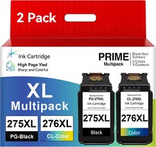 PG-275XL CL-276XL Ink Cartridge for Canon 275 276 PIXMA TR4720 TS3520 TS3722 Lot