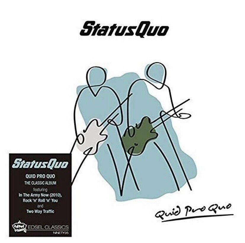 Status Quo ~ Quid Pro Quo CD (2015) NEW AND SEALED Album Rock Blues