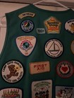 Vintage Girl Scouts Vest With Badges And Pins Size Large 🔥🔥 — photo 9