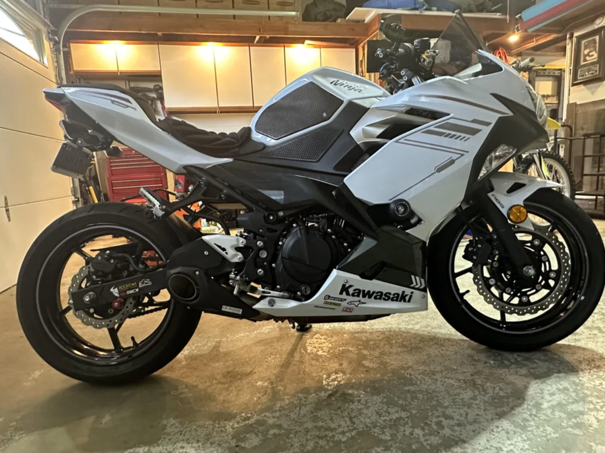 2018-23 Kawasaki Z400 / Ninja 400 CS Racing Exhaust | Muffler + dB