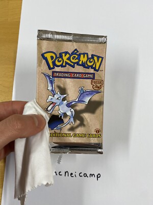 1st Edition Fossil Factory Sealed Booster Pack WOTC Pokemon Cards