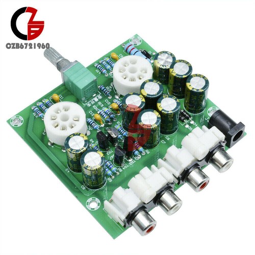 6J1 AC12V Valve Pre-amp Tube PreAmplifier Board Headphone Amplifier Acrylic Case - Picture 51 of 54