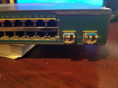 Cisco WS-C3560V2-24PS-S Catalyst 3560V2 24 Port POE Switch