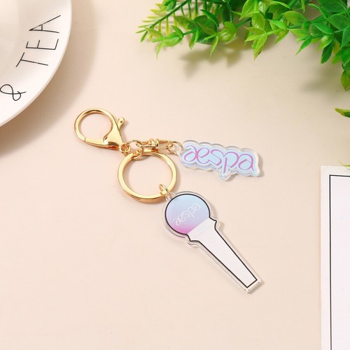 Kpop Stray Kids BP Bpink Lightstick Shape Acrylic Key Chain NCT Keyring Holder - Picture 11 of 20