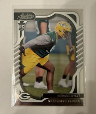 2022 Panini Absolute Football Base Rookie #160 Devonte Wyatt RC Packers