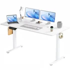 Electric Adjustable Height Standing Desk Computer Home Office Desk White