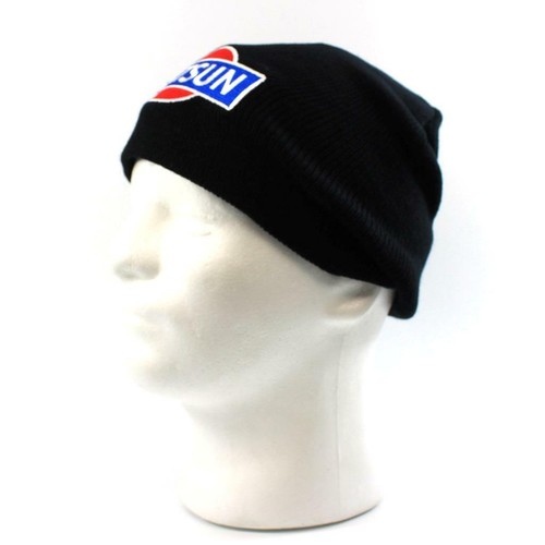 BEANIE DATSUN BLACK SKULL CAP - Style A Logo 510 610 620 180Z 240Z ONE SIZE - Picture 4 of 5