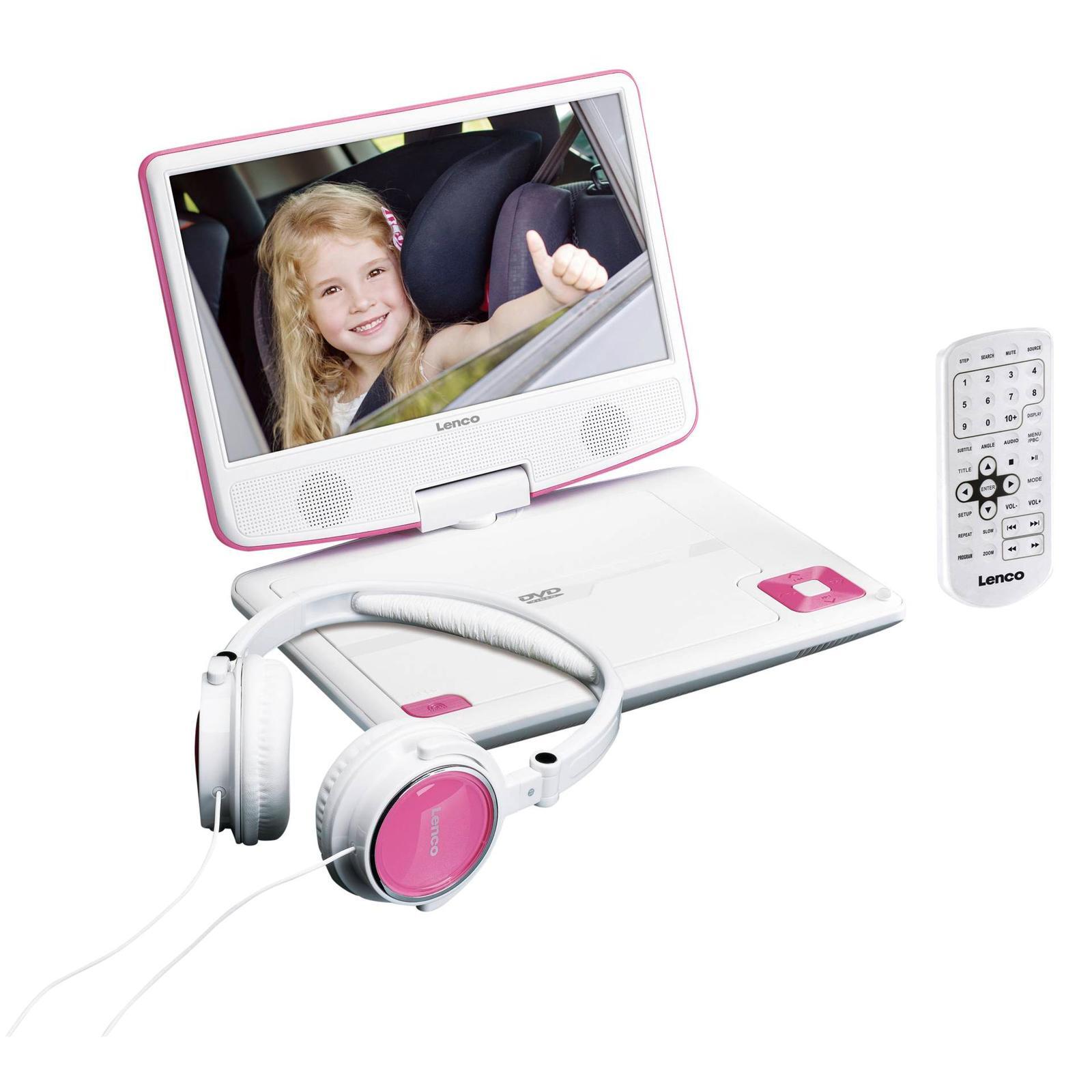 Thumbnail - Lenco Dvp-910 Pink Mediaplayer