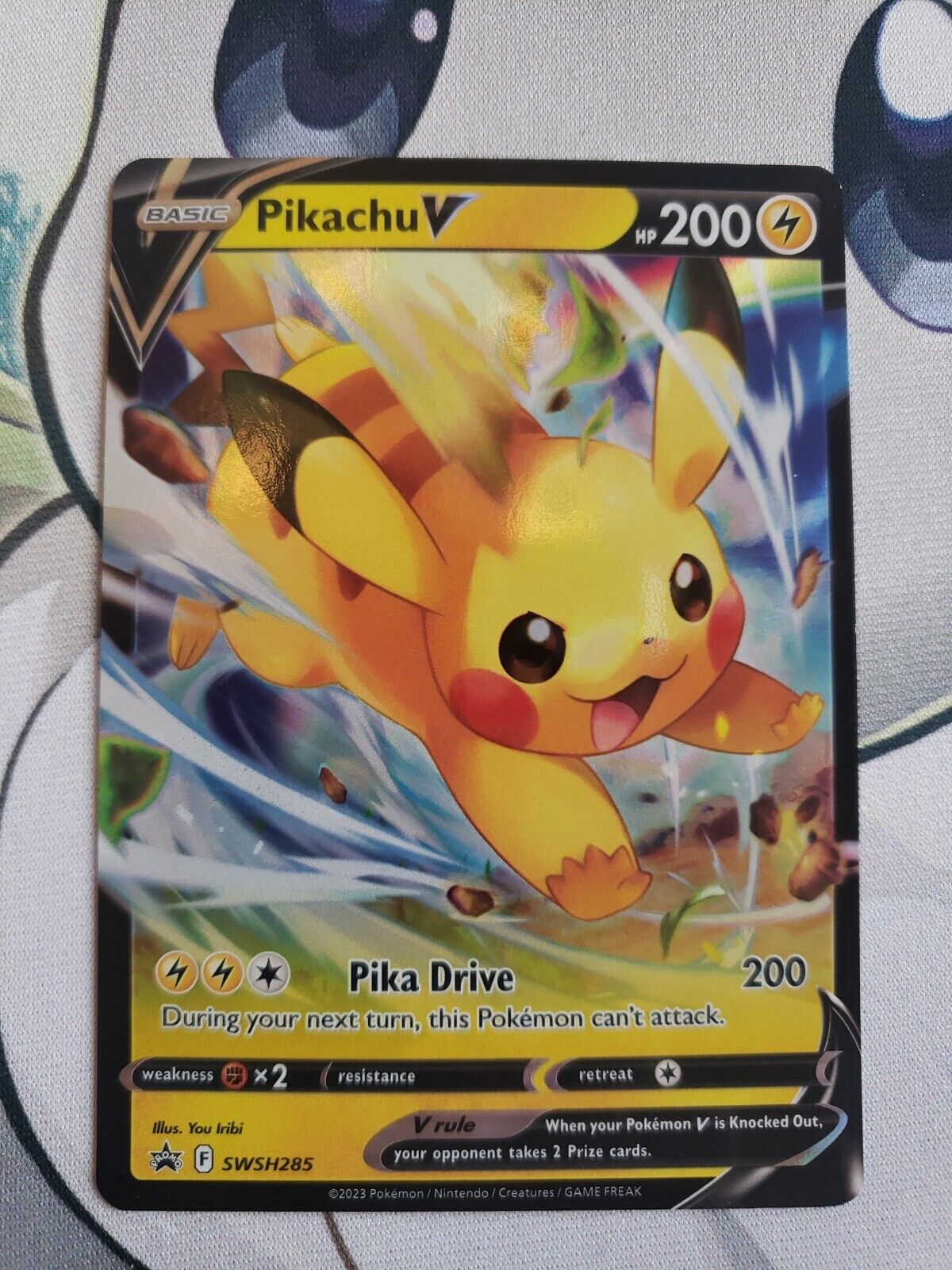 Pikachu-V (SWSH285/71), Busca de Cards