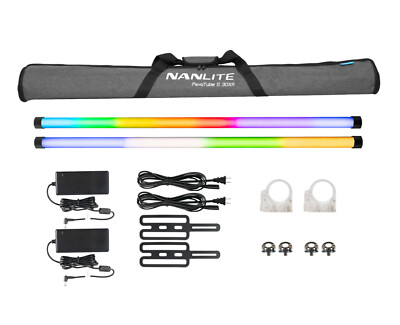 2er Nanlite Pavotube II 30XR LED CRMX Multicolor Leuchte Light Studio Dauerlicht