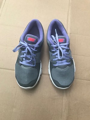 Nike Flex Experience Womens Gray Running Shoes Sneakers 525754-005 SIZE 8