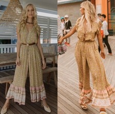 Mono Boho Floral Dalia Colectivo SPELL & THE GYPSY Talla M #35532