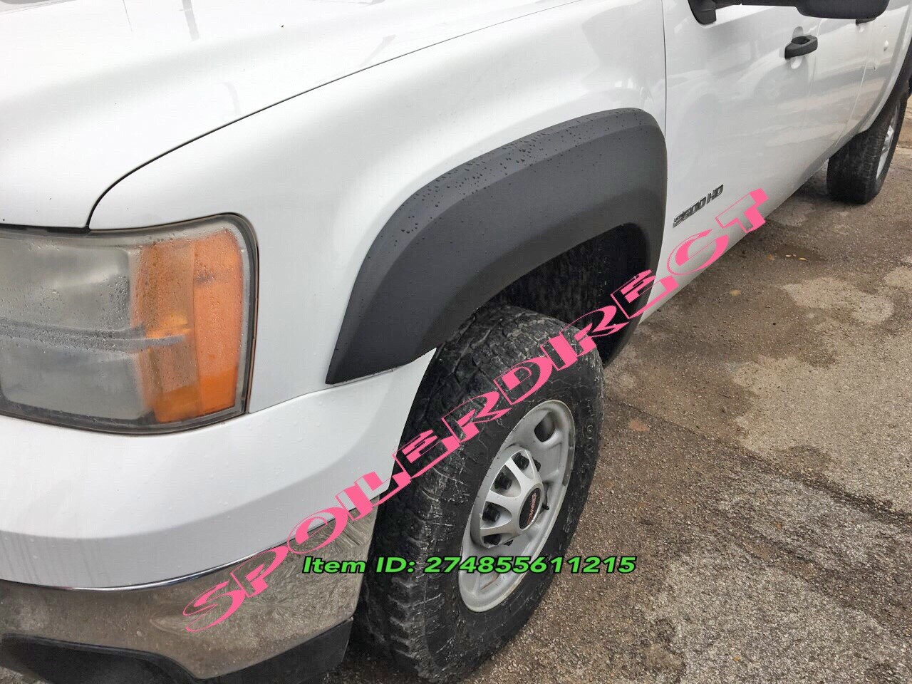 FACTORY STYLE FENDER FLARES FOR 20072013 GMC SIERRA 1500 / 0714