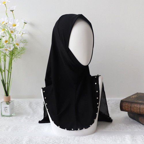 Foulard Da Donna Musulmana Cappello Interno Hijab Islamico Sciarpa Ninja