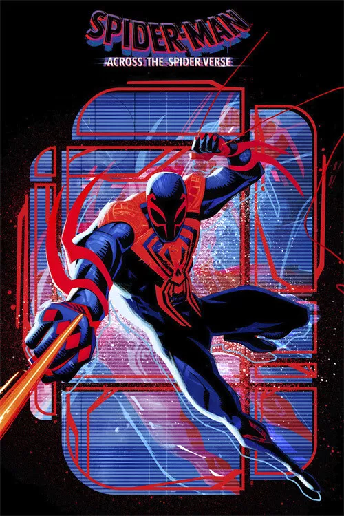  IIID Spider Movie Man Across The Spider-Verse Poster